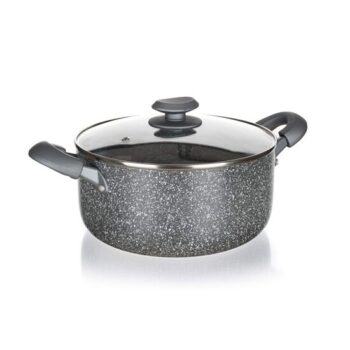 Banquet Hrniec s nepriľnavým povrchom Granite, 24 x 11 cm, 24 cm