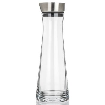 Banquet Karafa sklenená s nehrdz. nálevkou DALEN 1000 ml