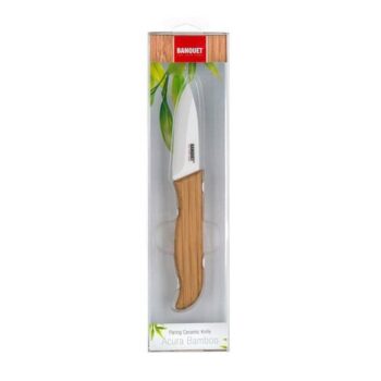 Banquet Keramický nôž praktický Acura Bamboo, 18 cm