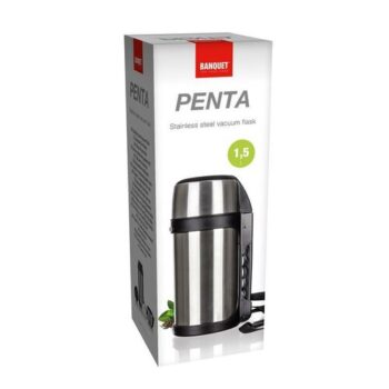 Banquet Nehrdzavejúca cestovná termoska Penta, 1,5 l