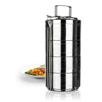 Banquet Obedár nehrdzavejúci dvojstenný AKCENT, 4 diely
