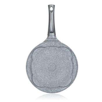 Banquet Panvica na 4 lievance s nepriľnavým povrchom Granite Grey, pr. 26 cm
