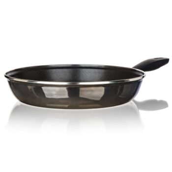 Banquet Panvica smaltovaná METALLIC Black 28 cm, s nepriľnavým povrchom, 28 cm