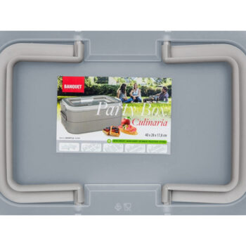 Banquet Party box CULINARIA 40 x 28 x 17,8 cm, khaki