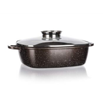 Banquet Pekáč s nepriľnavým povrchom PREMIUM Dark Brown 28 x 28 x 8 cm