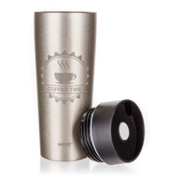 Banquet Termohrnček cestovný COFFEE 350 ml, Ivory