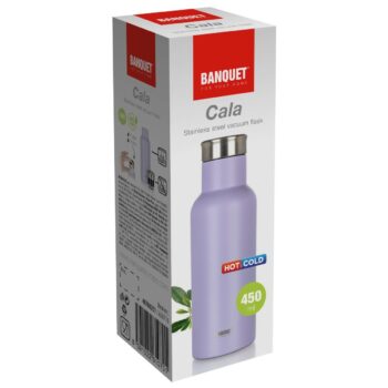 Banquet Termoska nerezová CALA 450 ml, lila