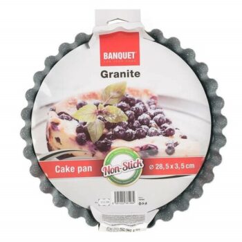 Banquet  Vlnitá forma na koláč Granite