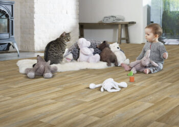 Beauflor, PVC podlaha - lino Ambient Silk Oak 603M, na mieru, šíře 3m,4m, hnedá, bez podkladu, chodba / predsieň