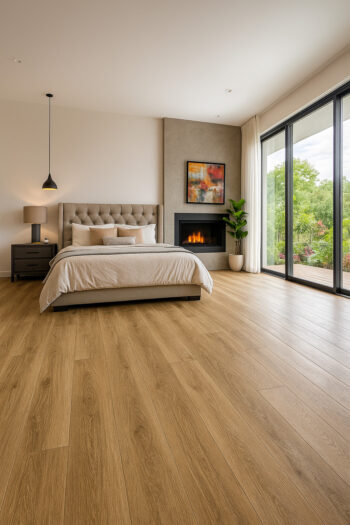 Beauflor, PVC podlaha - lino Quintex Havanna Oak 699L, na mieru, šíře 4m,5m, hnedá, filc, chodba / predsieň