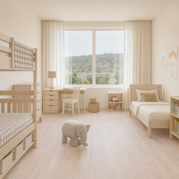 Beauflor, PVC podlaha - lino Texalino Supreme 7182 Pure Oak, na mieru, šíře 5m, hnedá, filc, chodba / predsieň