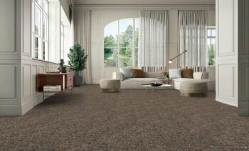 Beaulieu International Group, Koberec metráž New Orleans 760 s podkladom Resine, na mieru, šíře 4m, hnedá, resine, chodba / predsieň