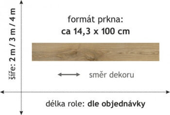 Beaulieu International Group, PVC podlaha - lino Domo 2155, na mieru, šíře 2m,3m,4m, hnedá, bez podkladu, kuchyňa