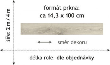 Beaulieu International Group, PVC podlaha - lino Domo 2156, na mieru, šíře 2m,4m, béžová, bez podkladu, kuchyňa