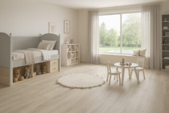 Beaulieu International Group, PVC podlaha - lino Livitex 2601, na mieru, šíře 3m, hnedá, filc, chodba / predsieň