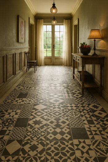 Beaulieu International Group, PVC podlaha - lino Livitex 2608, na mieru, šíře 3m,4m, šedá, filc, chodba / predsieň