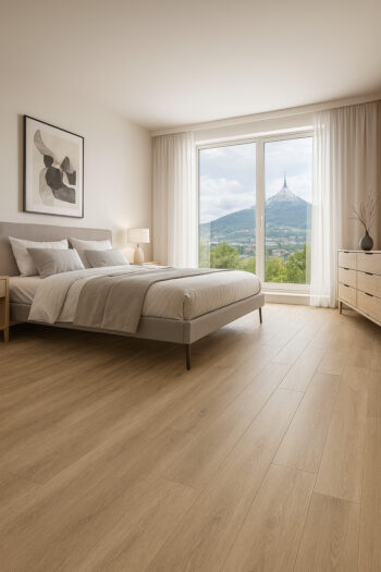 Beaulieu International Group, PVC podlaha - lino Livitex 2621, na mieru, šíře 3m,4m,5m, béžová, filc, chodba / predsieň