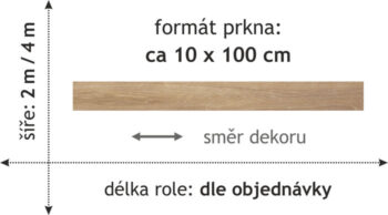 Beaulieu International Group, PVC podlaha - lino Master X 2960, na mieru, šíře 2m,4m, hnedá, pvc, chodba / predsieň