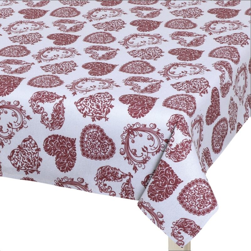 Bellatex Obrus DITA Srdce čipkové, 140 x 180 cm Bellatex Obrus DITA Srdce čipkové, 140 x 180 cm