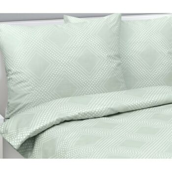 Bellatex Saténové povlečení Linie mentolová , 140x 220 cm, 70 x 90 cm, 140 x 220 cm, 70 x 90 cm