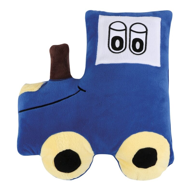 Bellatex Tvarovaný vankúšik Traktor modrá, 45 x 30 cm Bellatex Tvarovaný vankúšik Traktor modrá, 45 x 30 cm