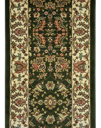 Berfin Dywany, Behúň na mieru Anatolia 5378 Y (Green), šíre 100 cm, zelená, chodba / predsieň