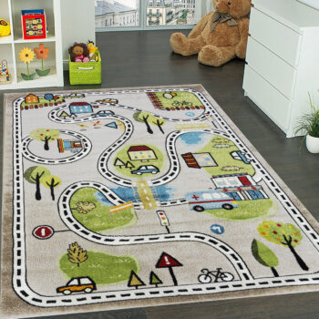 Berfin Dywany, Detský koberec Smart Kids 22919 Beige, 160x230, viacfarebná, detská izba