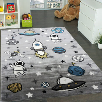 Berfin Dywany, Detský koberec Smart Kids 22924 Grey, 160x230, šedá, detská izba