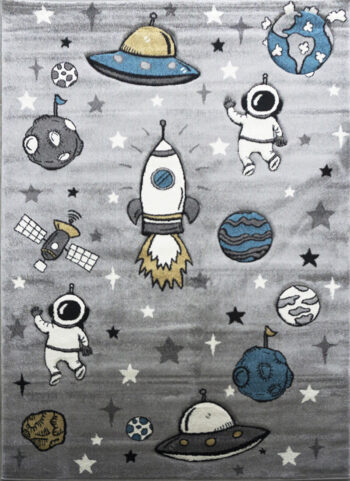 Berfin Dywany, Detský koberec Smart Kids 22924 Grey, 160x230, šedá, detská izba