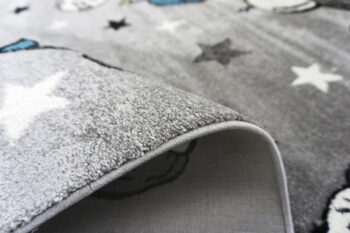 Berfin Dywany, Detský koberec Smart Kids 22924 Grey, 160x230, šedá, detská izba