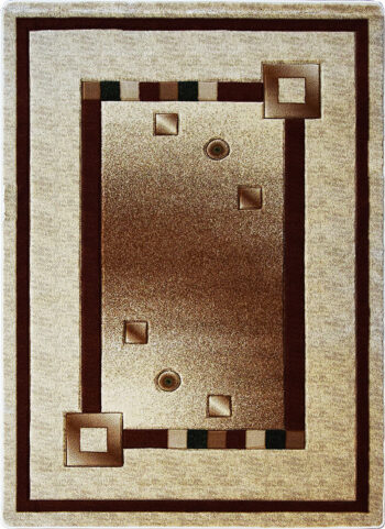 Berfin Dywany, Kusový koberec Adora 5440 K (Cream), 160x220, hnedá, obývacia izba