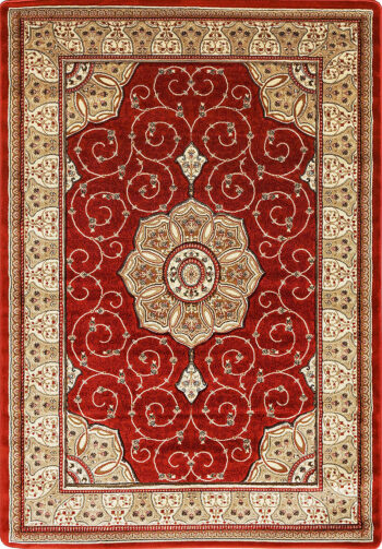 Berfin Dywany, Kusový koberec Adora 5792 T (Terra), 240x330, červená, chodba / predsieň