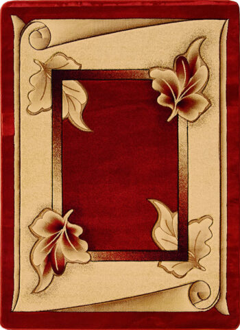 Berfin Dywany, Kusový koberec Adora 7014 B (Red), 120x180, červená, obývacia izba