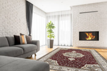 Berfin Dywany, Kusový koberec Anatolia 5328 B (Red), 70x100, červená, kancelária