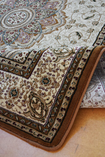 Berfin Dywany, Kusový koberec Anatolia 5328 K (Cream), 100x200, hnedá, kancelária