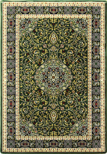 Berfin Dywany, Kusový koberec Anatolia 5858 Y (Green), 100x200, zelená, kancelária