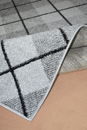 Berfin Dywany, Kusový koberec Aspect 1724 Silver (Grey), 160x220, šedá, obývacia izba