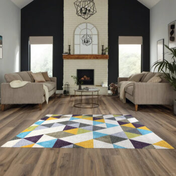 Berfin Dywany, Kusový koberec Aspect New 1721 Navy, 200x290, viacfarebná, obývacia izba