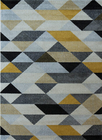 Berfin Dywany, Kusový koberec Aspect New 1965 Yellow, 60x100, žltá, obývacia izba