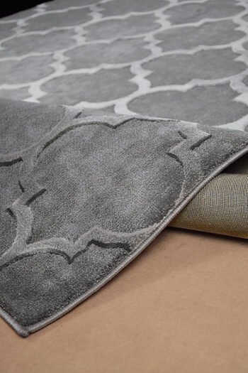 Berfin Dywany, Kusový koberec Elite 17391 Grey, 80x150, šedá, kancelária