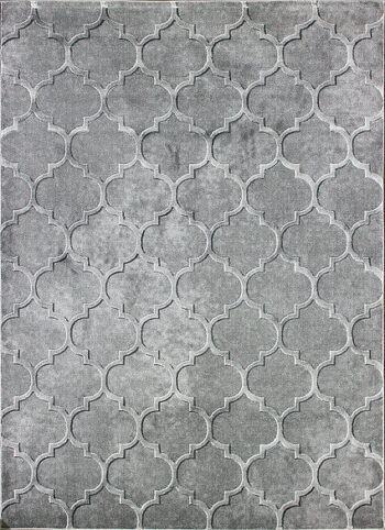 Berfin Dywany, Kusový koberec Elite 17391 Grey, 80x150, šedá, kancelária