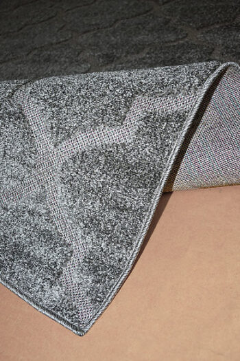 Berfin Dywany, Kusový koberec Lagos 1052 Grey (Silver), 80x150, šedá, chodba / predsieň