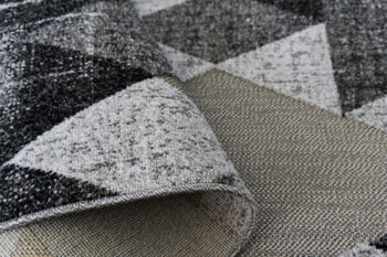 Berfin Dywany, Kusový koberec Lagos 1700 Grey (Dark Silver), 120x180, šedá, obývacia izba