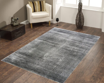 Berfin Dywany, Kusový koberec MICROSOFT 8301 Dark grey, 200x290, šedá, obývacia izba