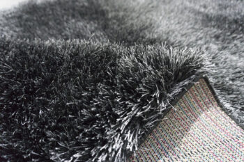 Berfin Dywany, Kusový koberec Seven Soft 7901 Black Grey, 200x290, šedá, obývacia izba