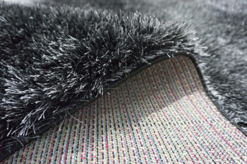 Berfin Dywany, Kusový koberec Seven Soft 7901 Black Grey, 80x150, šedá, obývacia izba