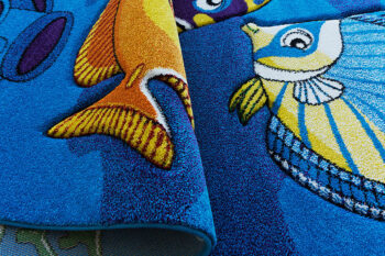 Berfin Dywany, Kusový koberec Smart Kids 22308 Blue, 120x180, modrá, detská izba