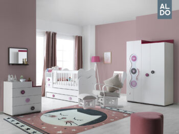 Berfin Dywany, Kusový koberec Smart Kids 22412 Pink, 120x180, ružová, detská izba