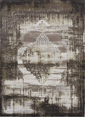 Berfin Dywany, Kusový koberec Zara 8372 Beige Star, 120x180, hnedá, kancelária