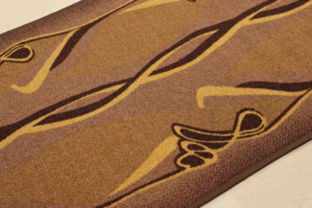 Berfin Dywany, Protišmykový behúň na mieru Zel 1001 Brown, šíre 80 cm, hnedá, chodba / predsieň